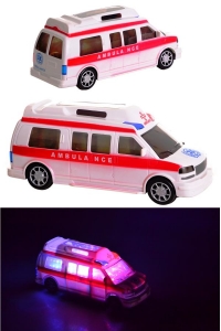 Auto KARETKA ambulans światło 3D dźwięk 888-12
